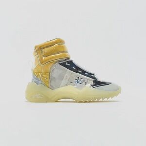 Maison Martin Margiela Yellow and Gray Sneakers